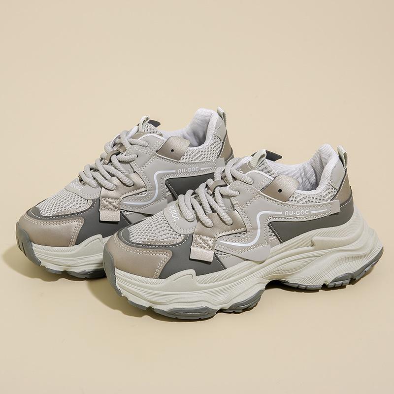 Winter New Breathable Dad Shoes Female Student Casual Shoes Platform Running Shoes Female 2