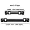 RC Center Drive Shafts Steel Driveshafts for SCX24 Upgrades AXI00001 C10 AXI00002 JLU AXI00006 1/24 Scale RC Crawler Car