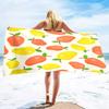 Mango Frucht Mikrofaser Sandfrei Schnelltrocknend Strandtuch,Leicht Übergröße Dünn Super Saugfähig Handtuch Pool Reisen Camping