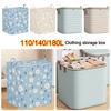 Non-Woven Fabric Quilt Storage Bag Large Capacity Wardrobe Sorting Storage Bucket  Home