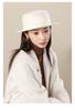 2026 Women's British Retro Wool Felt Hat - Autumn/Winter Flat Top, Brimmed, Casual Design