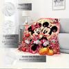 1pc flannel minnie mouse and mickey mouse valentine's day bedding throw blanket sofa cover gift home