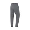 Li Ning Comfortable Straight Leg Simple Versatile Solid Color Zipper Casual Pants Men Bottoms Thunderstorm-Gray AYKV939-2