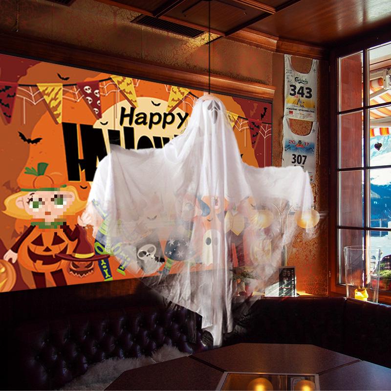 

Halloween Ghost Hanging Ornaments - Kindergarten Haunted Atmosphere Decorations.