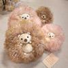 Jucării de pluș arici Kawaii Gogoșele Animale moi Drăguț Pufoase Panda Arici Pernă rotundă Pernă Cadou minunat