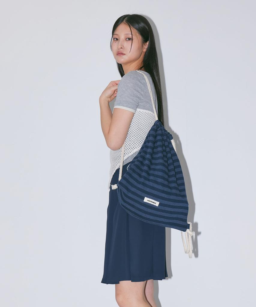 Haveawhale Jersey Stripe Gym Sack (Na)