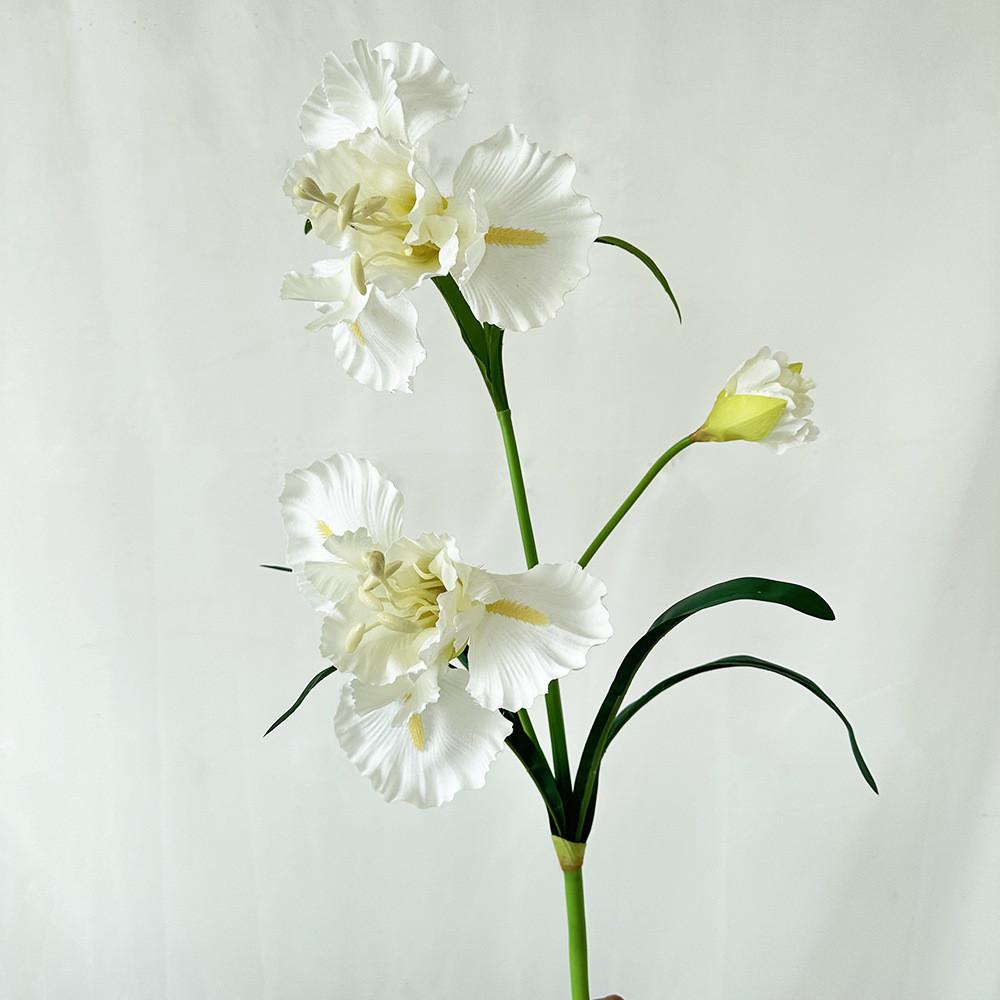 Artificial Iris Flower Wedding Hotel Restaurant Desktop Decoration Ornament Room