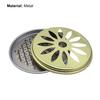 Wear-resistant Mosquito Coil Holder Lids Design Metal Convenient Durable Mosquito Repellent Incense Rack for Home