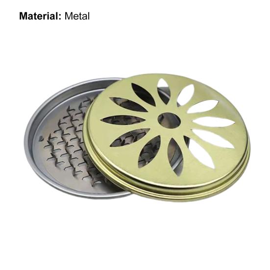 Wear-resistant Mosquito Coil Holder Lids Design Metal Convenient Durable Mosquito Repellent Incense Rack for Home