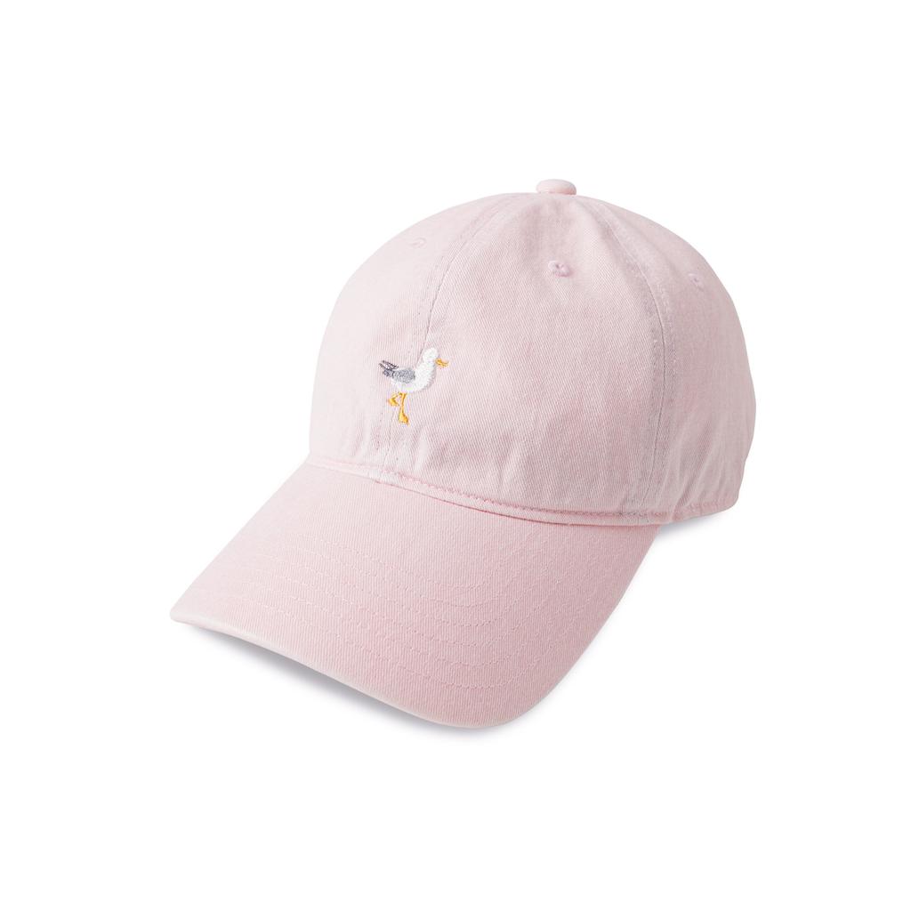 Bancheu South Seagull Washed Cotton Cap - Pink