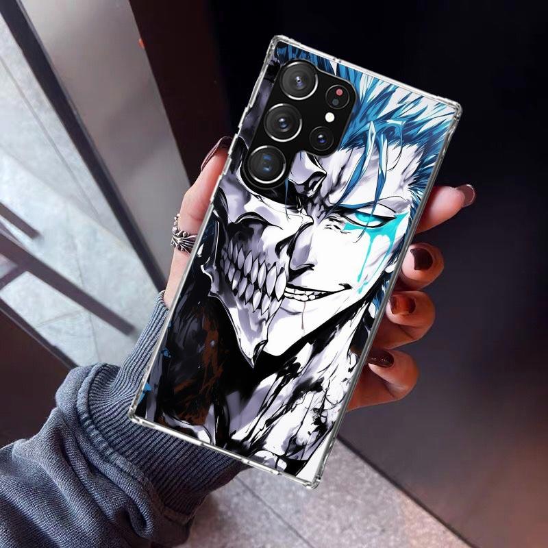 Grimmjow 6 Bleach Phone Case For Samsung Galaxy S26 S25 Edge S24 S23 Ultra S22 Plus S21 S20 FE Soft TPU Back Cover Funda Galaxy