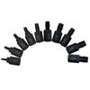 10pcs Professional Screw Extractor Kit with Alloy Steel Extractors and Easy Out Drill Bits for Damaged Screw Removal