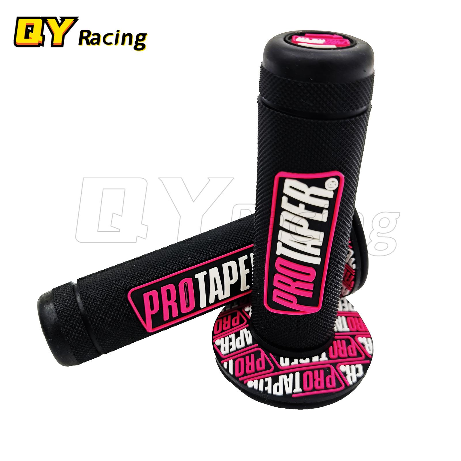 

Ручки на кермо мотоцикла Мотокрос Protaper Ручки керма DIRT PIT BIKE 7/8 КЕРМО ГУМА ГЕЛЬ Подвійна щільність MX Ручки фуксія