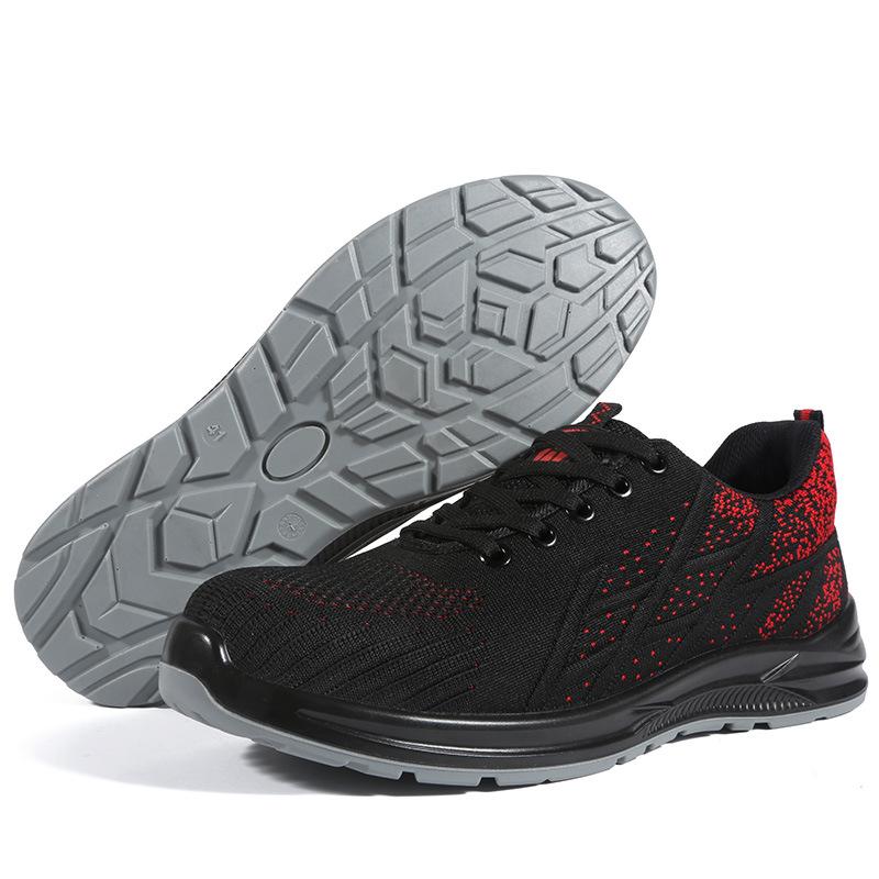 Smash-proof and Stab-proof Safety Work Shoes Kevlar Steel Baotou Oil-resistant Acid Labor Insurance Shoes