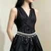 Elegant Pearl Waist Chains Adjustable Body Chain Decor Y2K Hip Chain  Birthday Gift