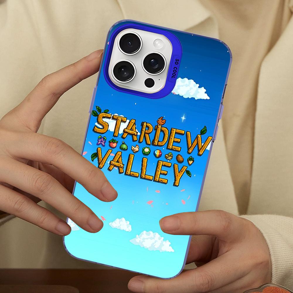 

Чехол для телефона Stardew Valley для iPhone 16 15 14 13 12 11 Pro Max X XR XSMAX 8 7 Plus Матовый Ударопрочный Задний Чехол iPhone 16pro max