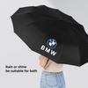 Umbrelă Auto Pliabilă cu 12 Baleine, Gel Negru de Protecție Solară pentru Seria BMW i3 i4 G07 G06 G05 G02 G01 F48 F39 G42 G30 G20 G26 F01 F02