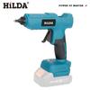 21V Cordless Rechargeable Hot Melt Glue Gun for DIY Projects