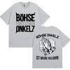 2026 Summer Hot Sale Rock Band Böhse Onkelz T-shirts Ist Meine Religion Men Women Vintage Hip Hop Oversized T Shirts