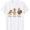 Subtle Bird Anti Trump Shirt Retro Bird Finch Duck Turkey T-Shirt