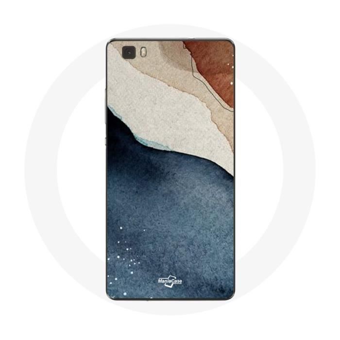 Case for Huawei P8 Abstract Texture Background