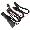 LED Light Bar Wiring Harness Kit 40A 2 Plugs 9006 Fog Light Wiring Harness Relay Kit for Vehicles