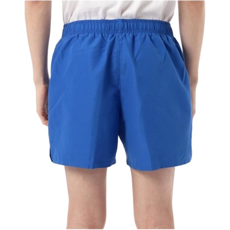 Nike Logo Swim Trunks Men swimwear Blue NESSA566-494
