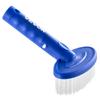 Swimming Pool Cleaning Kit, Includes 2 Detachable Brush Heads (508 Mm / 139.7 Mm) and 2 Pool Skimmer Nets, 4-in-1 Inground/Above Ground Pools Cleaning