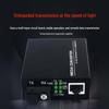 HTB-GS-03AB Single-Mode Single-Fiber Optic Transceiver SC - Gigabit 1 Fiber, 1 Electric