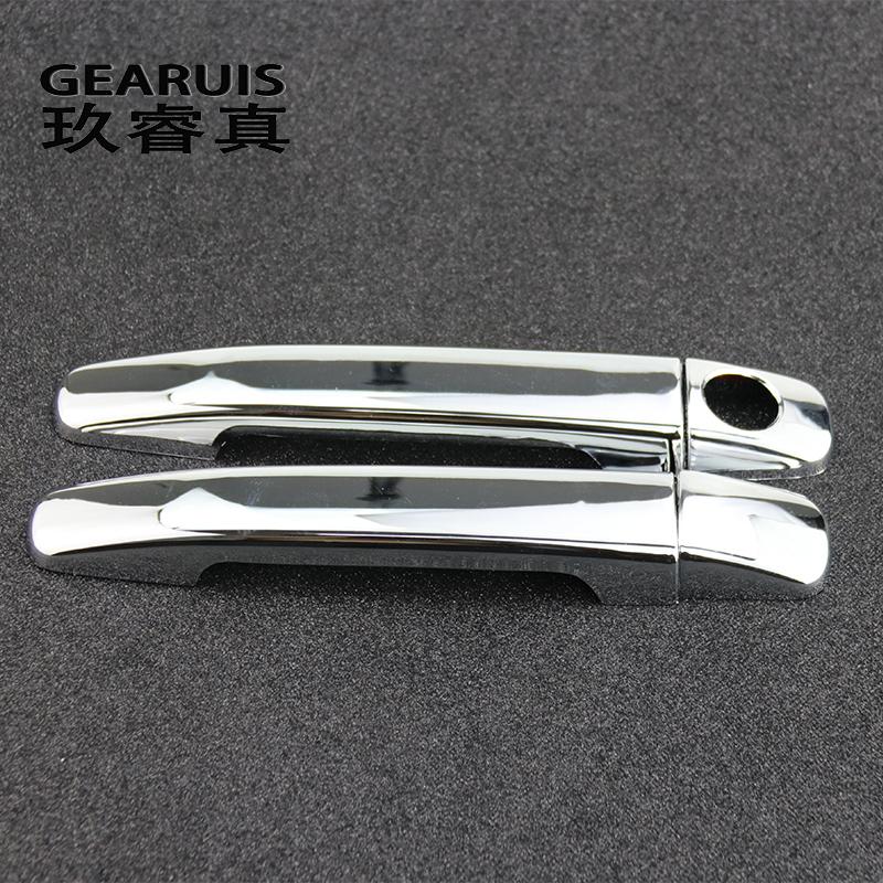 Stil auto pentru Mercedes Benz CE GLK ML Class W210 W202 W208 W163 Autocolante de protecție pentru mânerul ușii exterioare.