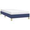 Vidaxl Bed Frame Without Mattress Blue 90X200 Cm Fabric
