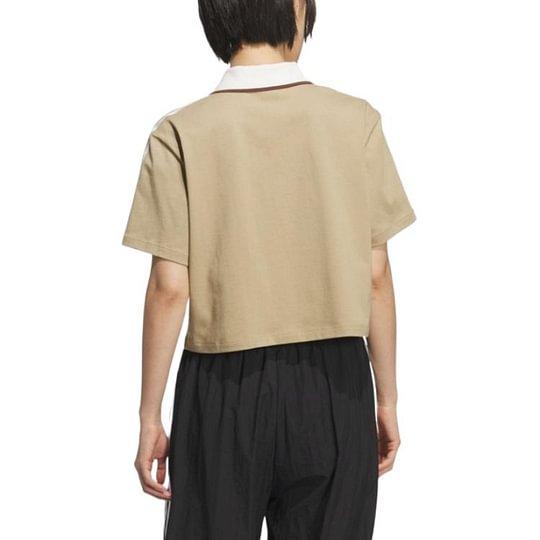 Adidas Originals Clover Series SS25 Polo Shirt Women s KH1186 M
