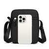 Bolso bandolera para hombre, bolso de hombro casual simple, bolso cruzado de tela Oxford, bolso mini pequeño, bolso para teléfono móvil, bolso de hombre.