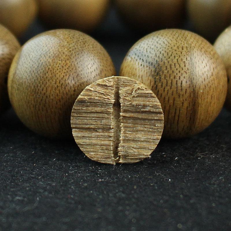 Indonesian Kalimantan Agarwood Prayer Beads Bracelet - 108 Beads - Unisex Jewelry