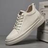 Men's Shoes 2025 Summer New Men's Platform Retro Casual Shoes Trendy Shoes Mid-top Board Shoes