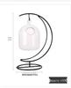 Stylish Iron Frame Glass Fish Tank & Hydroponic Vase for Desktop Decor
