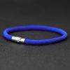 Noter Men Rope Bracelet Silver Color Double Safety Buckle Outdoor Adventure Survival Braclet Boyfriend Gift Beach Surf Jewelry