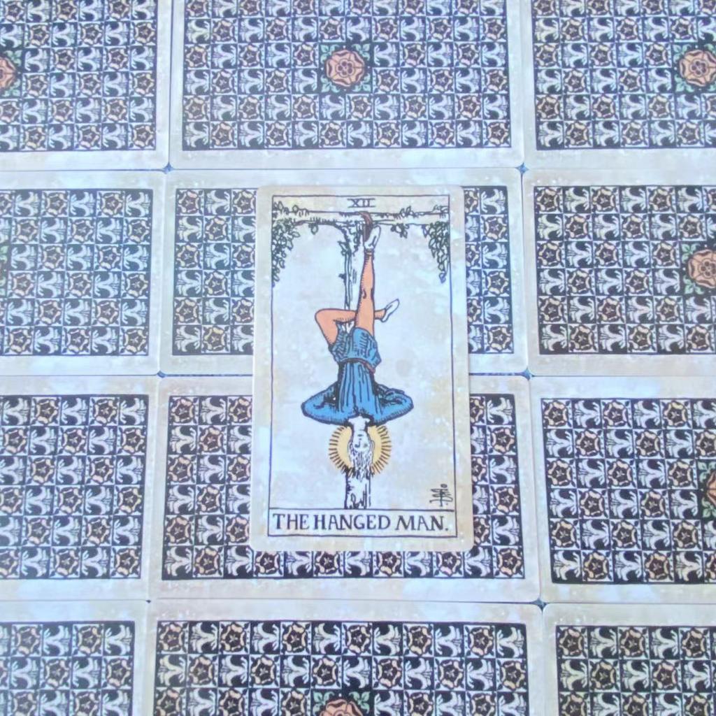 12x7 Cm Vintage Tarot Deck Card Games