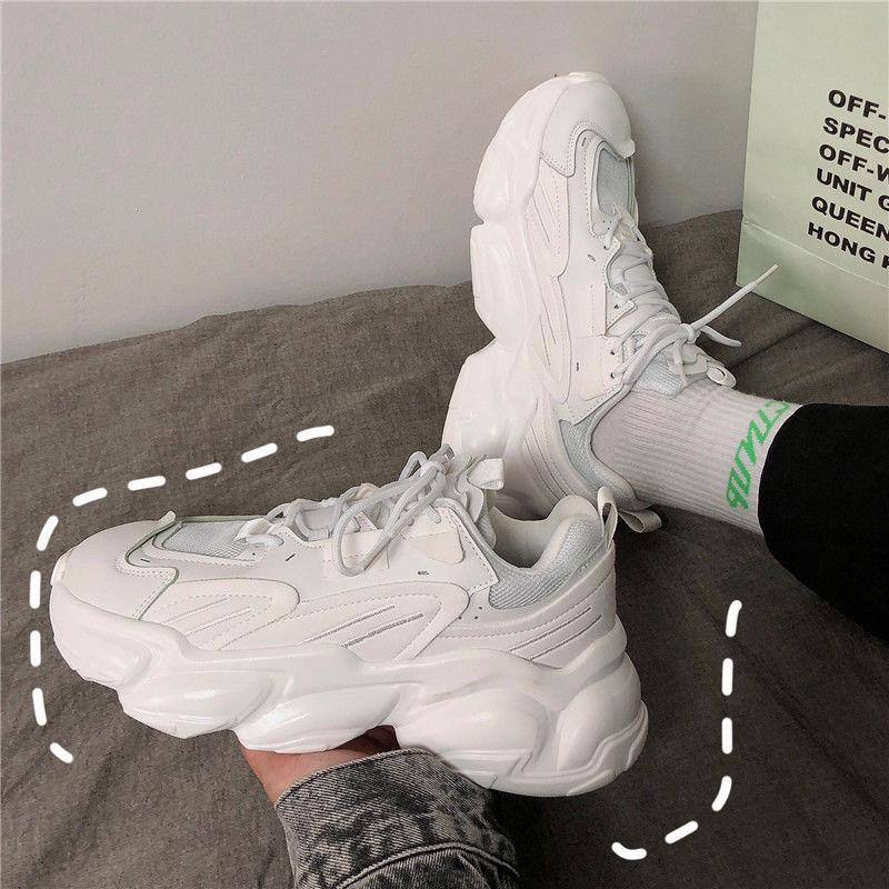 Autumn Men's Platform Sneakers Breathable Men Chunky Shoes Trainers Women Sneakers Tenis Masculino Zapatillas Hombre888
