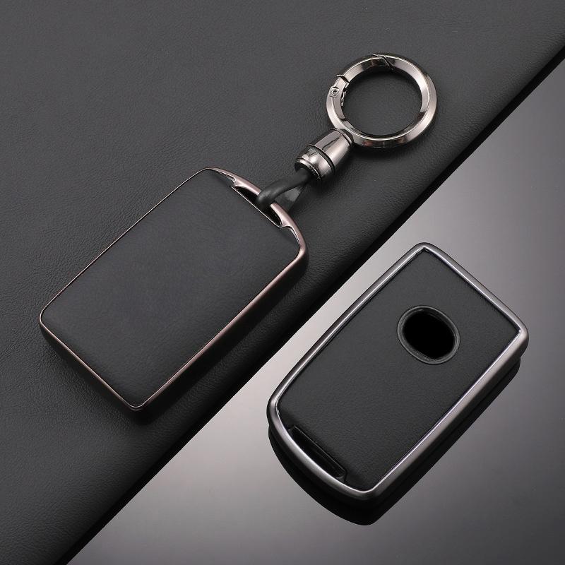 Interior Mouldings TPU Leather Car Key Case Full Cover Shell For Mazda 3 Alexa CX30 CX-4 CX5 CX-5 CX8 CX-8 CX-30 CX9 CX-9 Protec