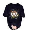 Trendy Brand Short-Sleeved Pure Cotton Men'S Printed T-Shirt Trendy Men'S And Women'S Versatile Round Neck T-Shirt Men'S