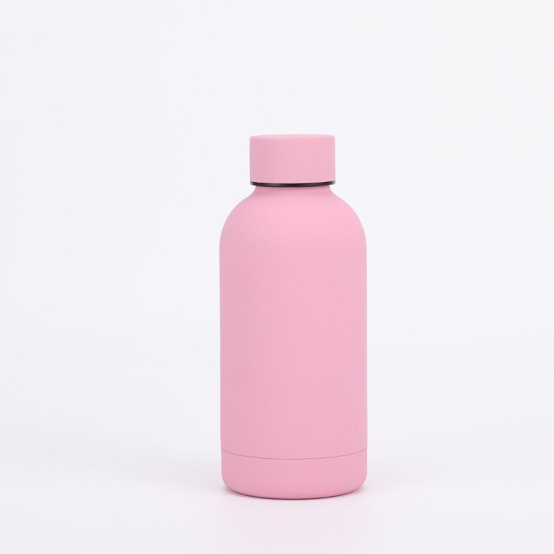 Stainless Steel Vacuum Insulated Water Bottle 500ml 750ml Matte Finish Sport Travel Cup Men Women