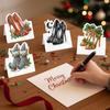 6Pcs Christmas Birthday DIY Diamond Painting Greeting Card Kit with Envelopes for Beginner Adult Birthday Holiday Blessing