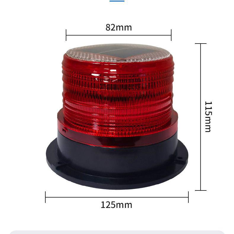 Magnetic LED Solar Strobe Light for Car Roof & Traffic Safety