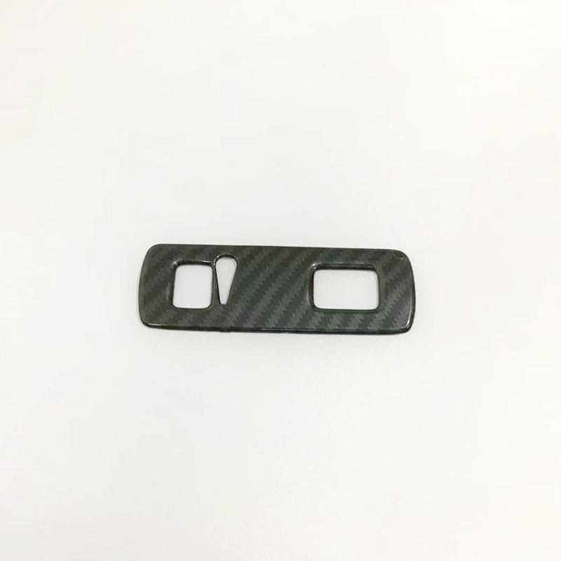 ABS Carbon faser Für Volvo XC60 2018 Auto Zubehör Auto Links Mitte Control Box Dekoration Abdeckung Trim Auto Styling