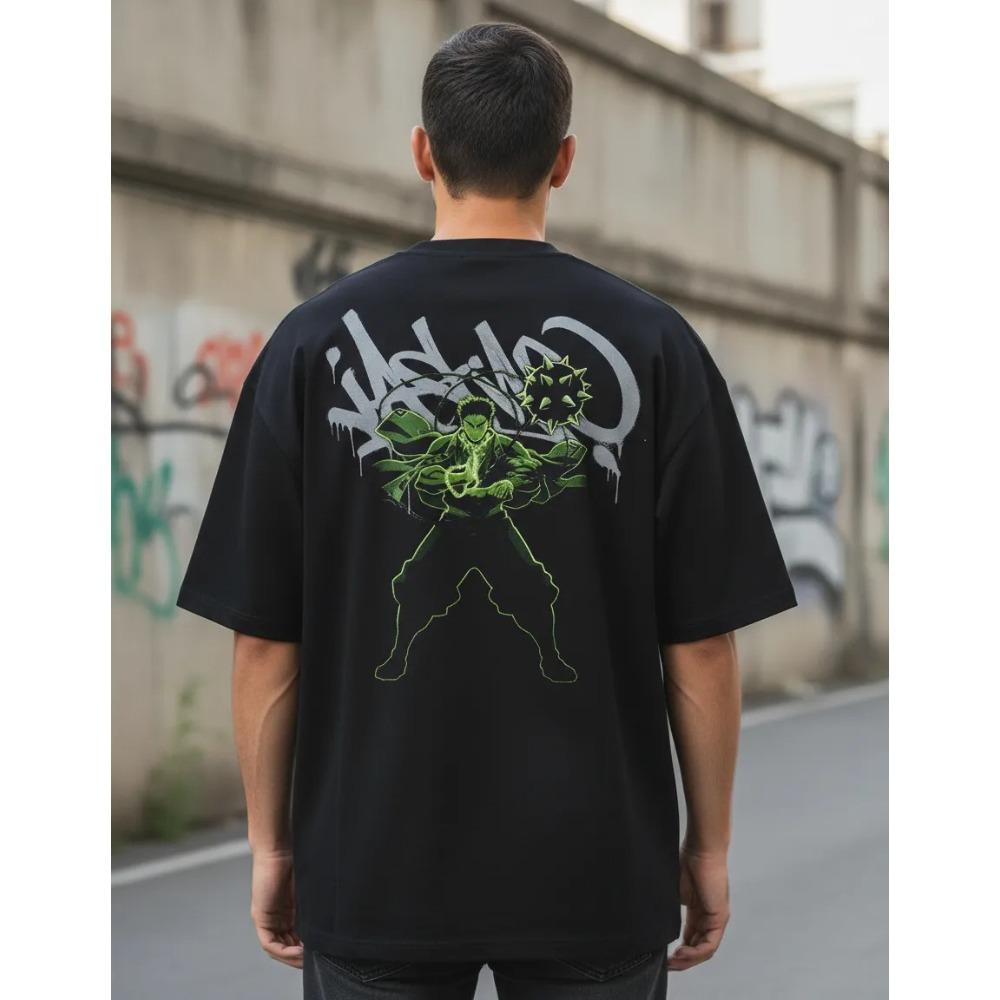 Demon Slayer Kocho Shinobu Butterfly Vintage Washed Graphic TShirt Unisex Oversized Streetwear Anime Fan Gift S