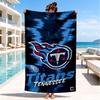 Tennessee Logo Art Beach Towel, Microfiber Beach Towel, Perfect For Pool, Beach, Travel, Home Decor Beach Party Fan Gifts
