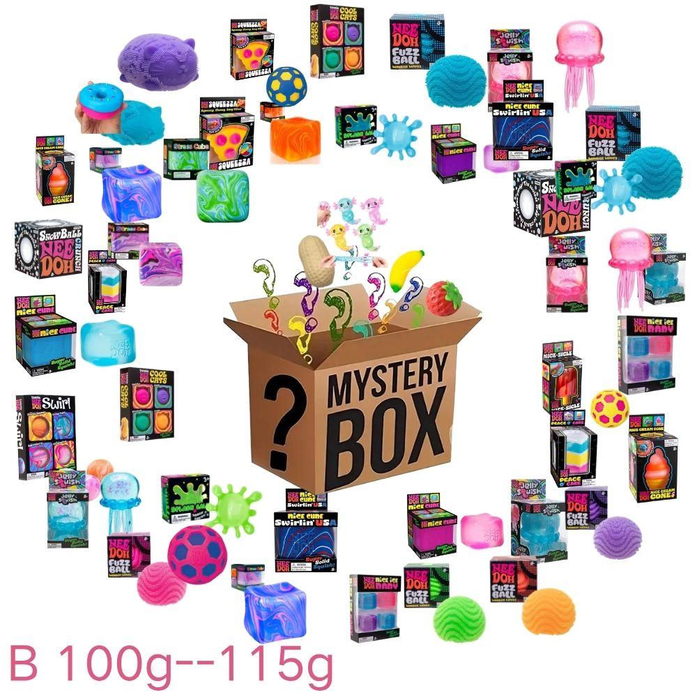 Schylling Nee Doh Nice Cube Nice-Sicle Jouet Sensoriel, Cube Squishy à Presser Anti-Stress, Fidget Apaisant pour TDAH et Concentration