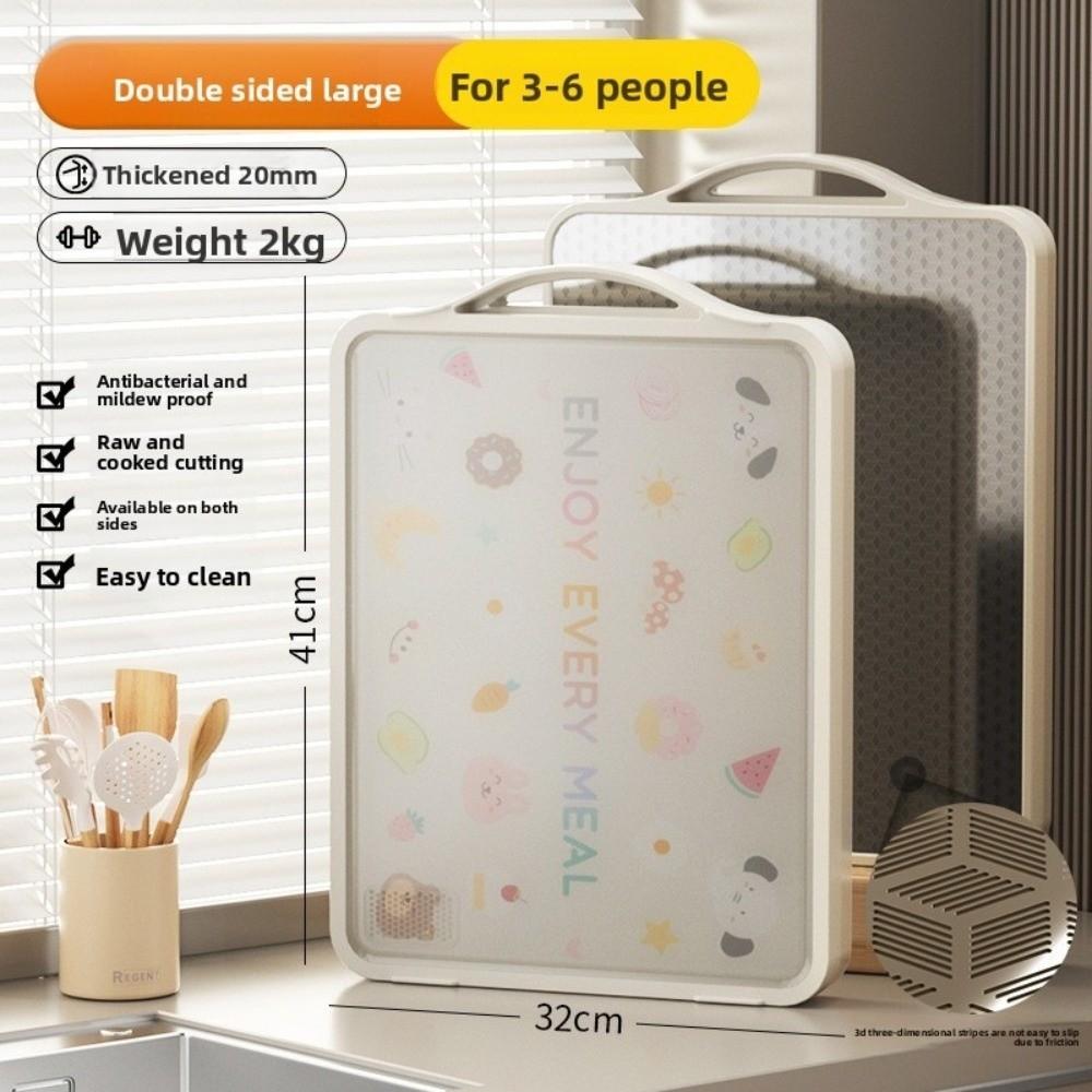 Stainless Steel Cutting Board Double Sided Antibacterial Chopping Board Cut Vegetables Meat Stand-up Cutting Boards Mats