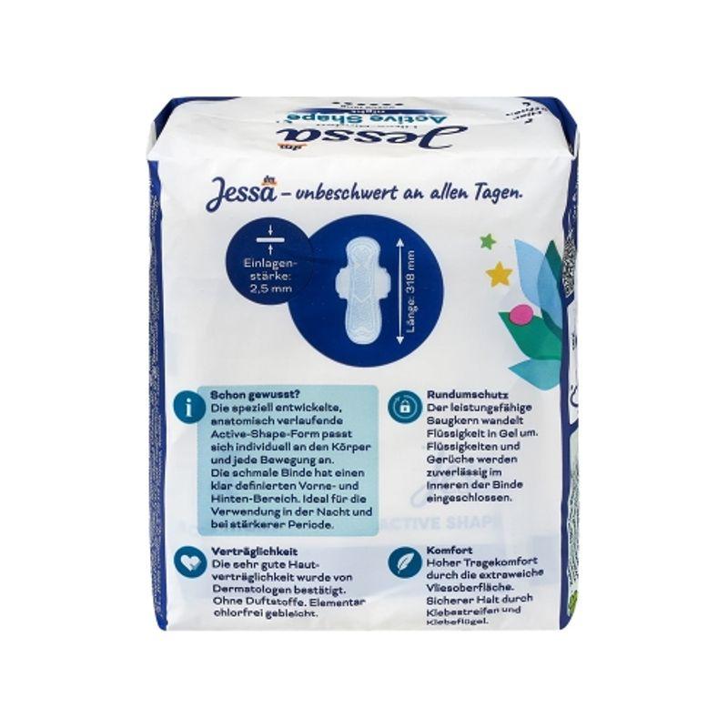 Jessa Ultra Winged Overnight 10-pack (Individually Wrapped)